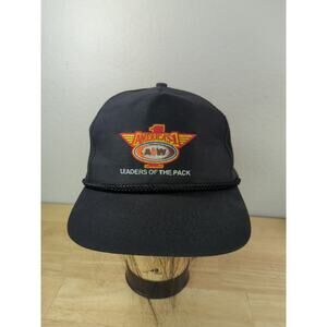 Vintage Americas #1 A&W Root Beer Soda Logo Leader of the Pack Baseball Hat Cap
